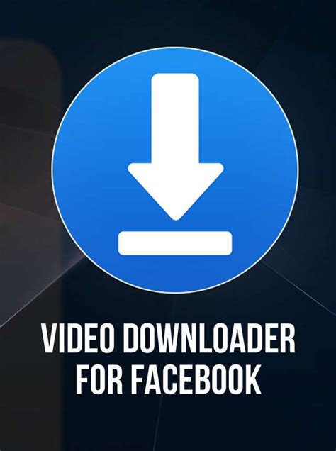 Video downloader for Facebook .